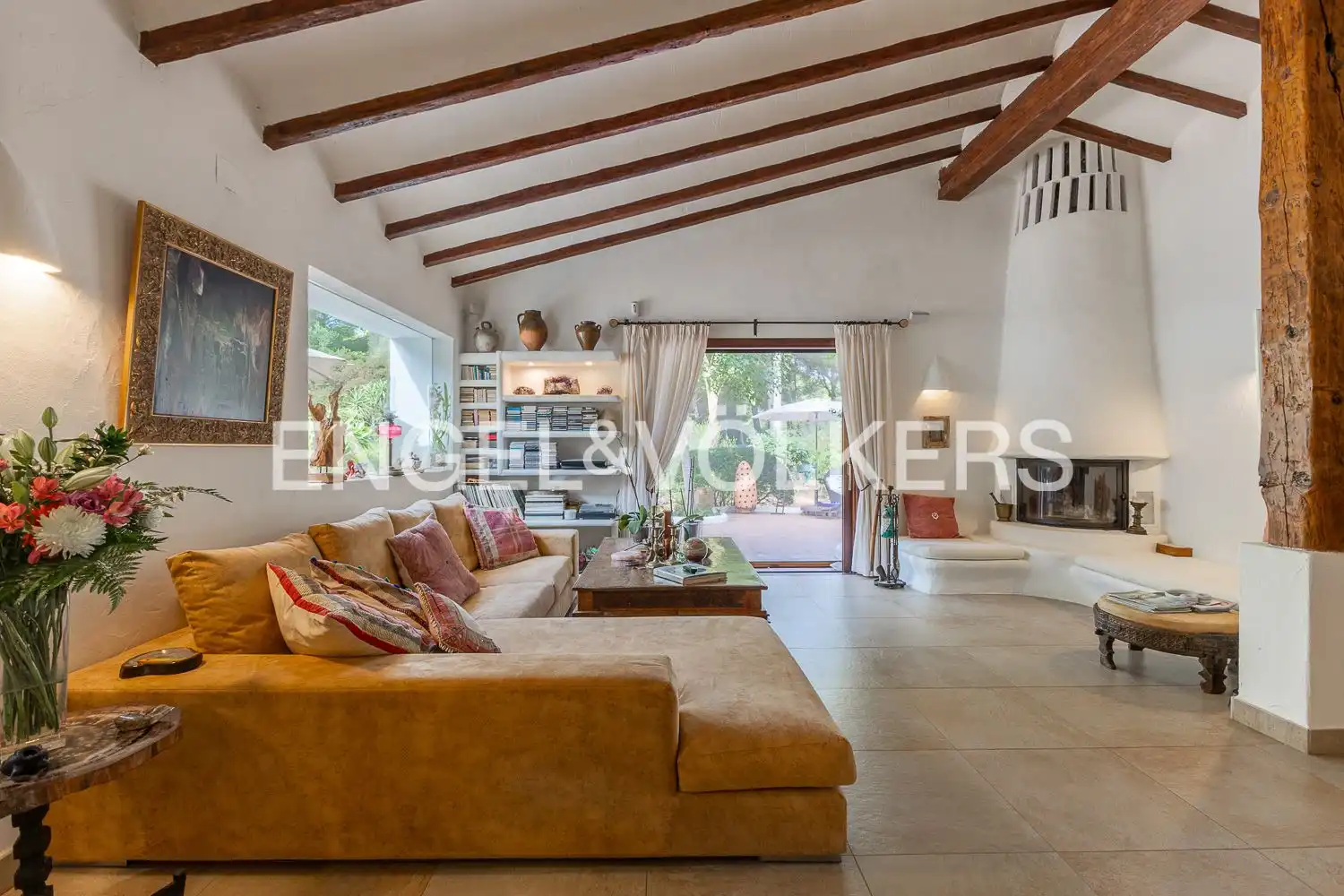 Vista exterior de Casa o chalet en venta en Jávea / Xàbia con Calefacción, Jardín privado y Terraza