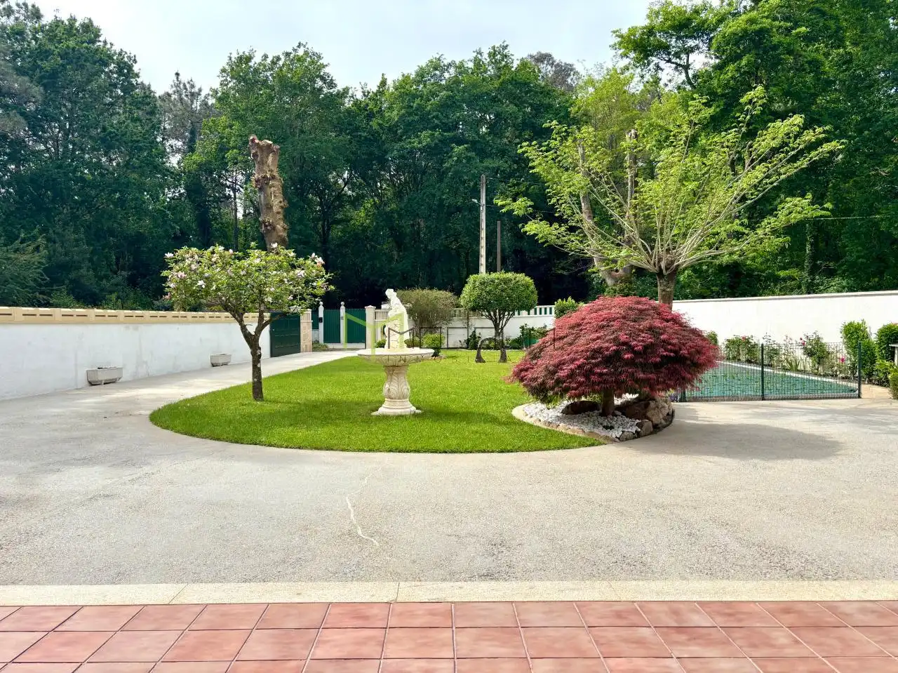 Jardín de Casa o chalet en venta en Ames con Calefacción, Jardín privado y Parquet