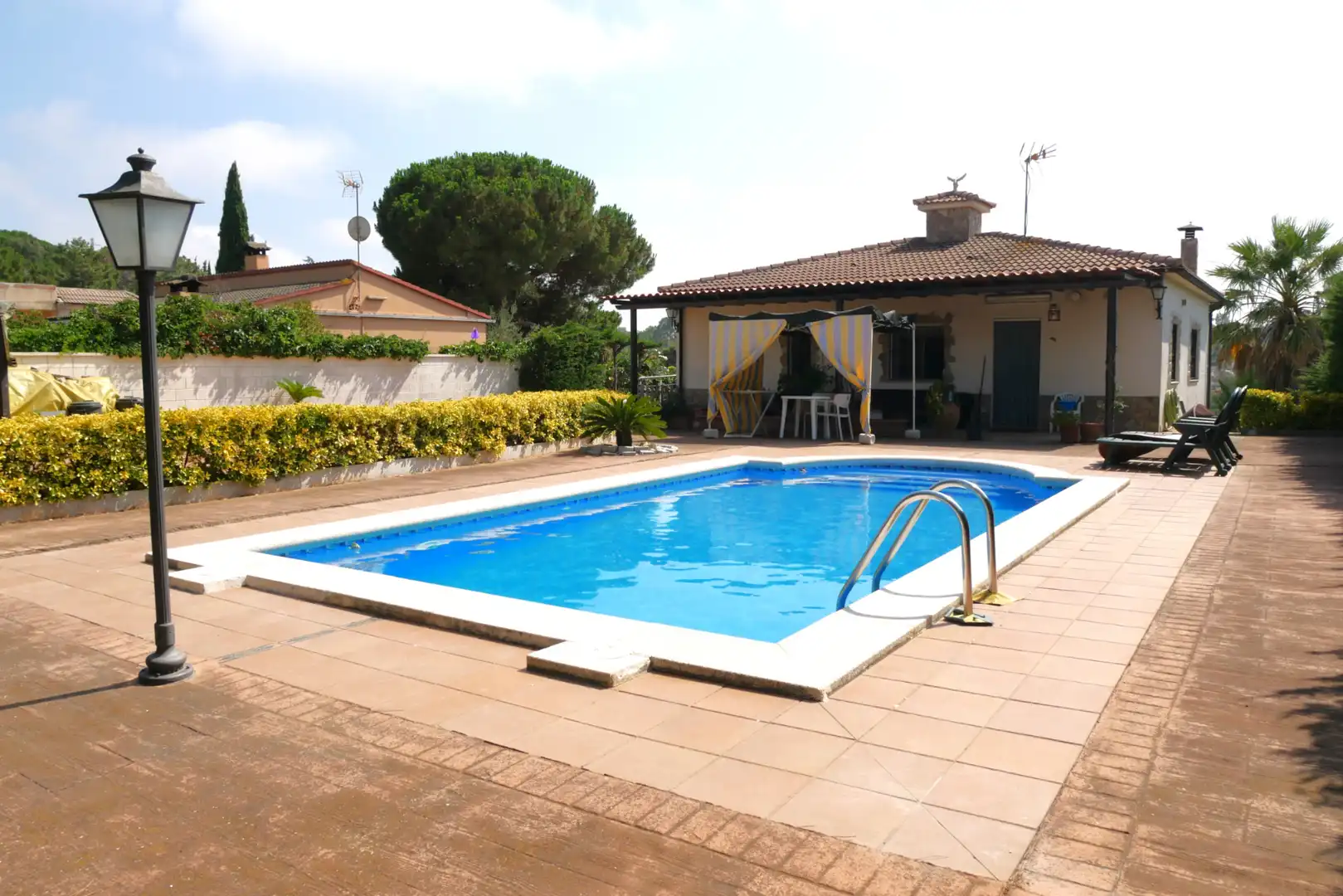 Swimming pool of Houses for sale in Lloret de Mar  with Heating, Private garden and Swimming Pool
