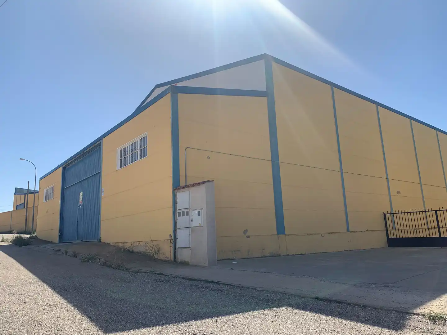 Vista exterior de Nau industrial de lloguer en Motilla del Palancar, Cuenca