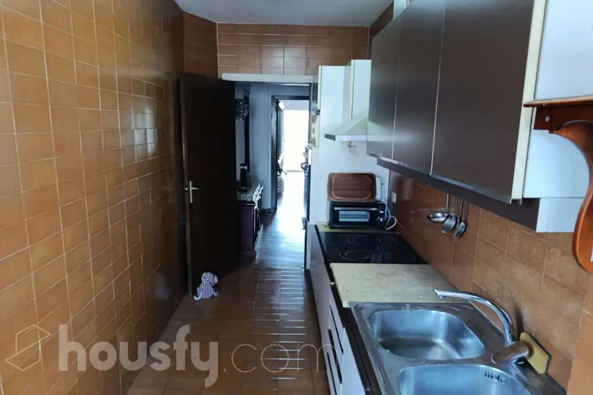 Cocina de Piso de alquiler en Barcelona con Aire acondicionado, Calefacción y Terraza