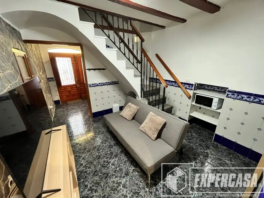 Sala de estar de Finca rústica de alquiler en Castellón de la Plana / Castelló de la Plana con Terraza y Amueblado