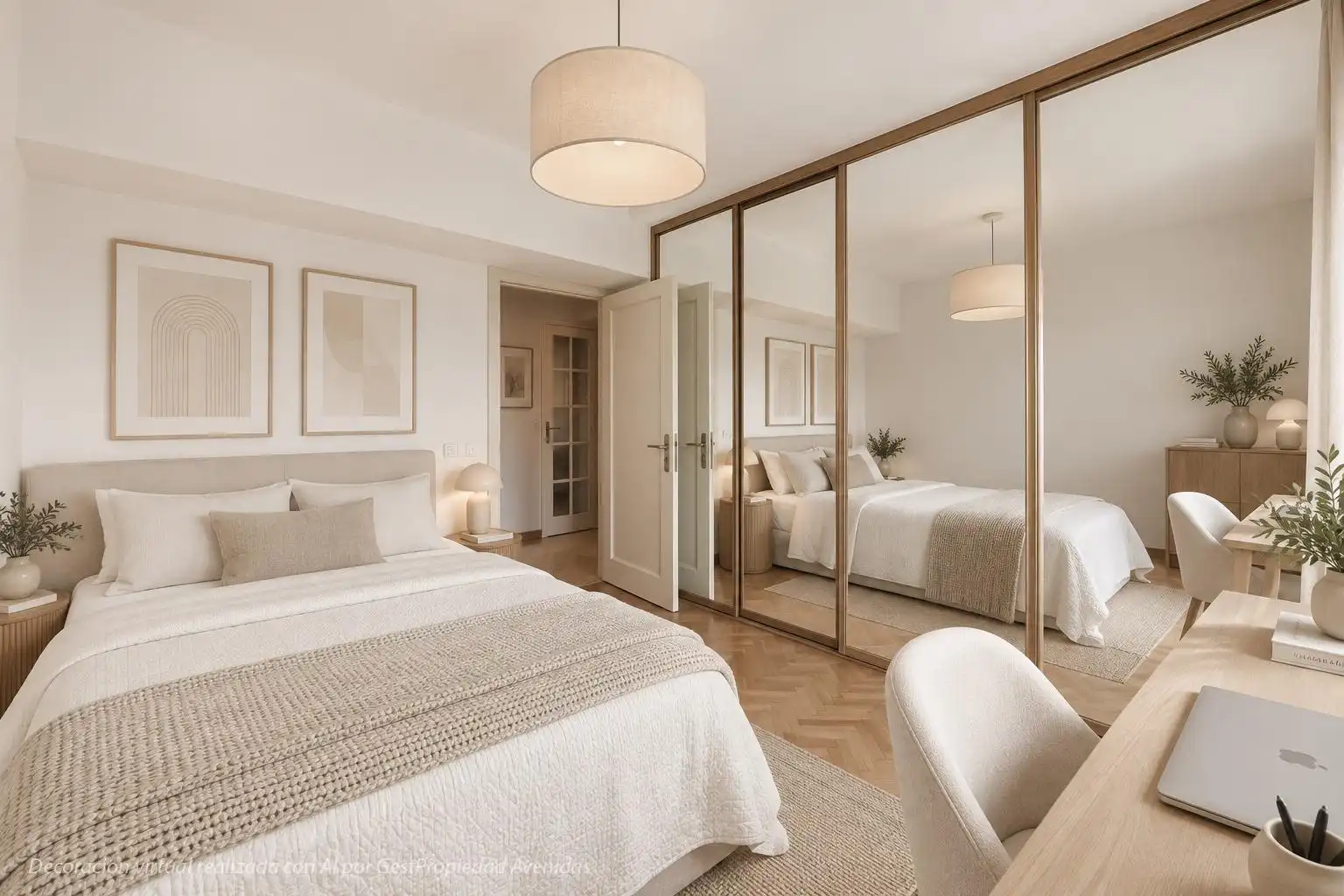 Bedroom of Flat for sale in  Palma de Mallorca  with Air Conditioner, Private garden and Terrace