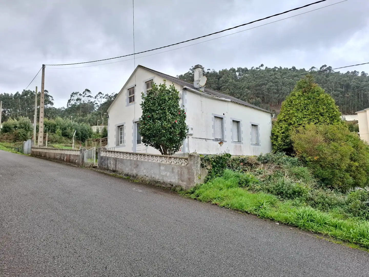 Vista exterior de Casa o chalet en venta en Burela con Jardín privado