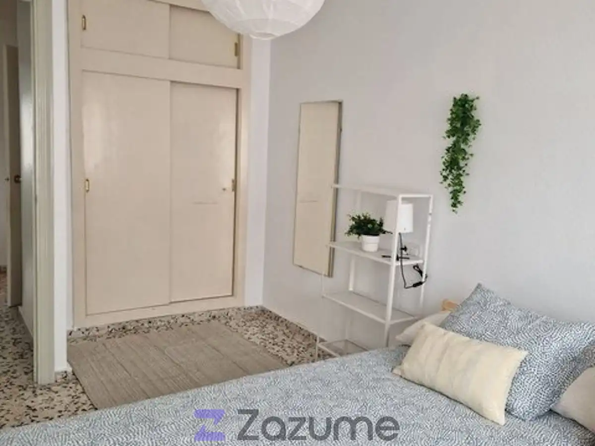Schlafzimmer von Wohnung zur Miete in Murcia mit Klimaanlage, Möbliert und Ofen