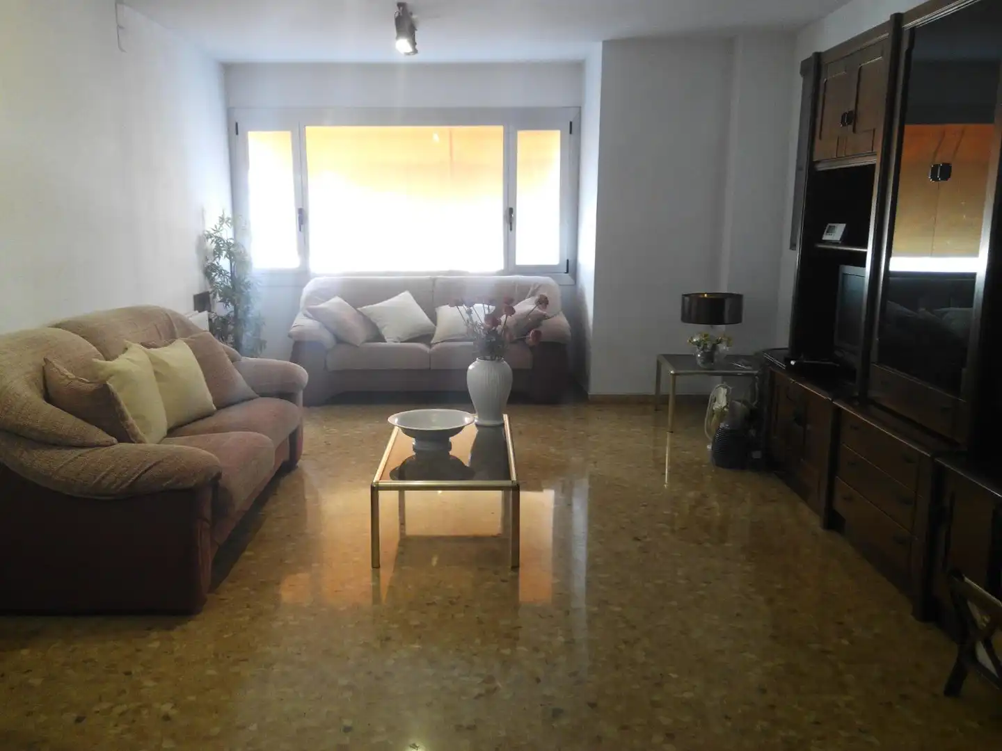 Sala de estar de Piso de alquiler en Valencia con Aire acondicionado, Calefacción y Amueblado