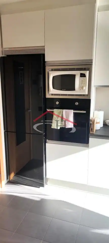 Kitchen of Flat for sale in Garrafe de Torío  with Heating, Parquet flooring and Storage room