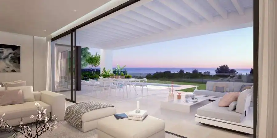 Terrassa de Casa o xalet de lloguer en Marbella amb Aire condicionat, Calefacció i Jardí privat