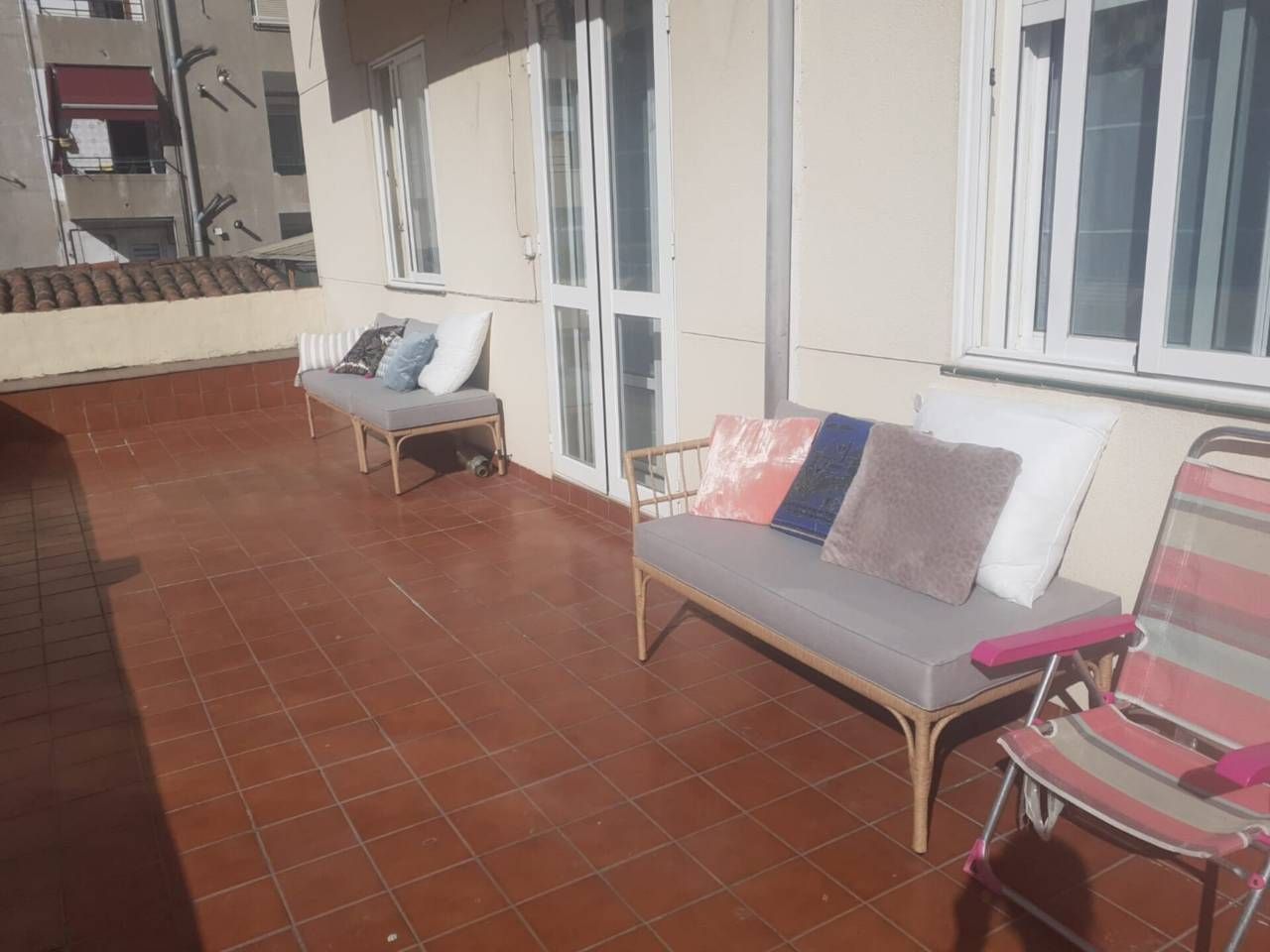 Terrace of Apartment for sale in  Logroño  with Heating, Terrace and Storage room