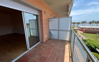 Balcony of Flat for sale in Cubelles  with Terrace, Swimming Pool and Balcony