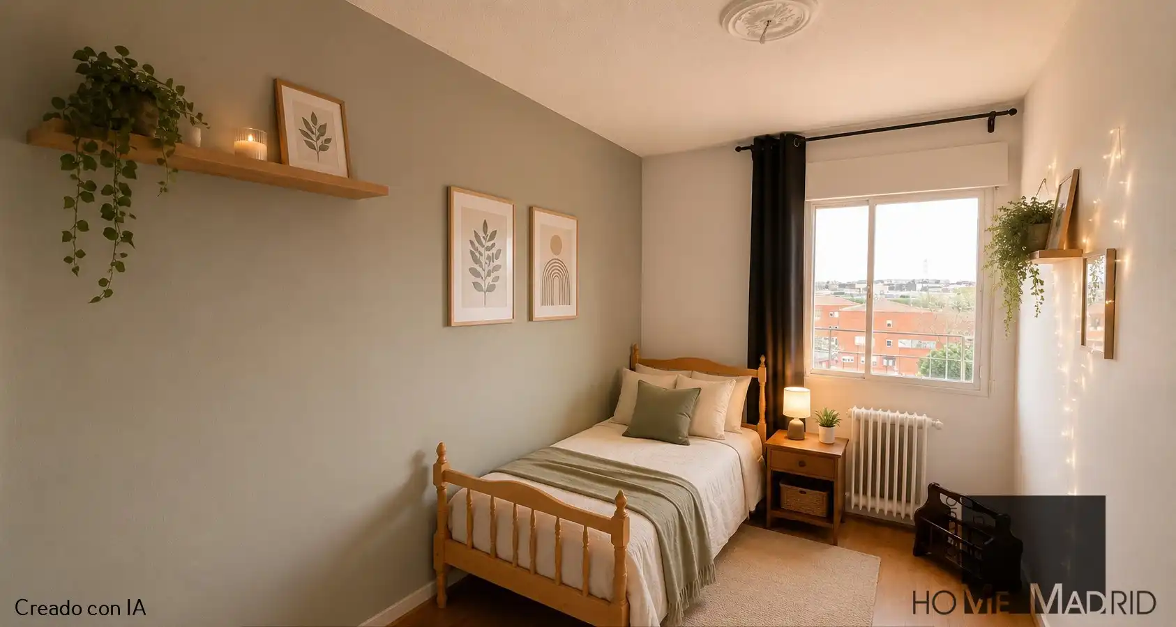 Schlafzimmer von Wohnung zum Verkauf in Móstoles mit Heizung und Terrasse