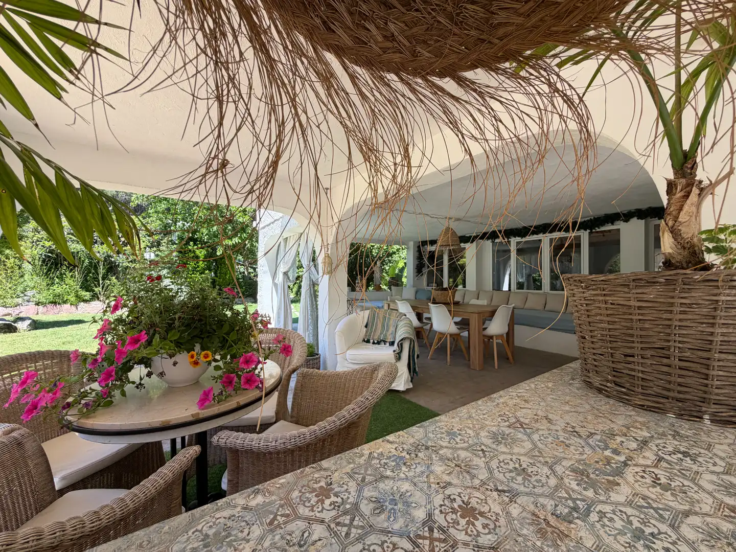 Terrassa de Casa o xalet en venda en Náquera amb Aire condicionat, Jardí privat i Terrassa