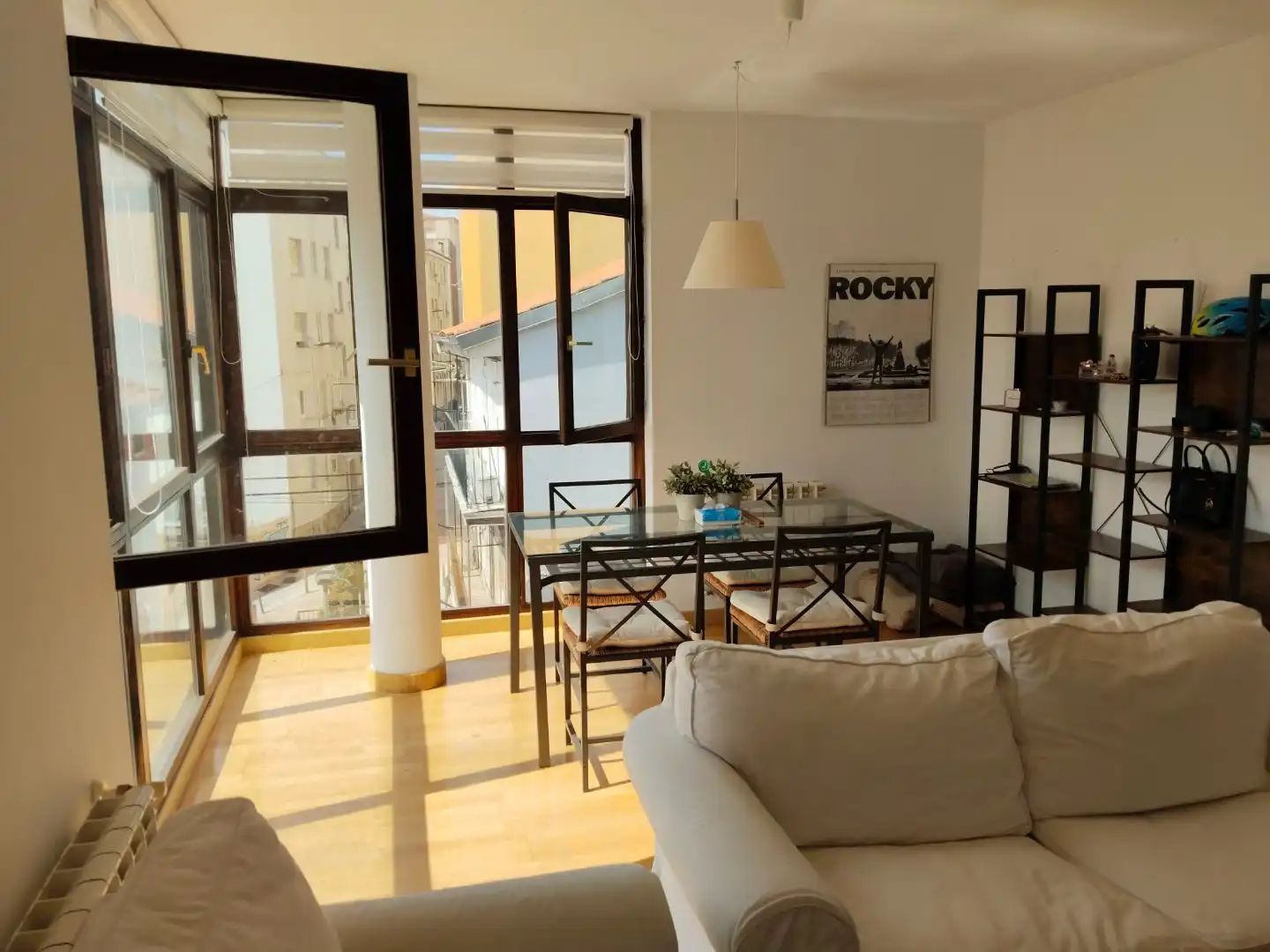 Living room of Flat for rent in Santander  with Heating, Furnished and Oven