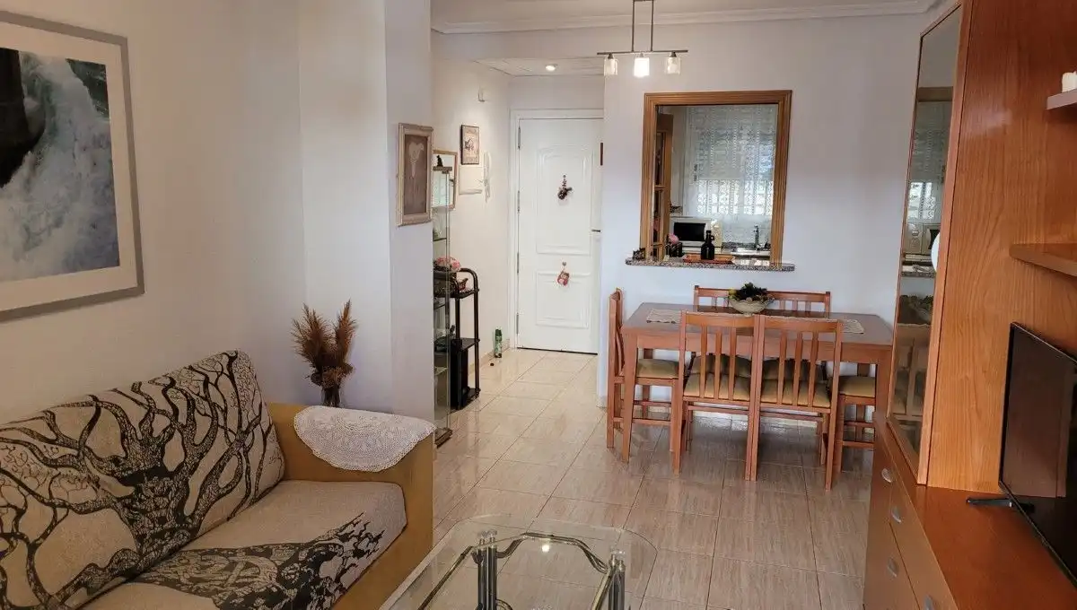 Sala de estar de Apartamento en venta en Oropesa del Mar / Orpesa con Aire acondicionado, Calefacción y Terraza