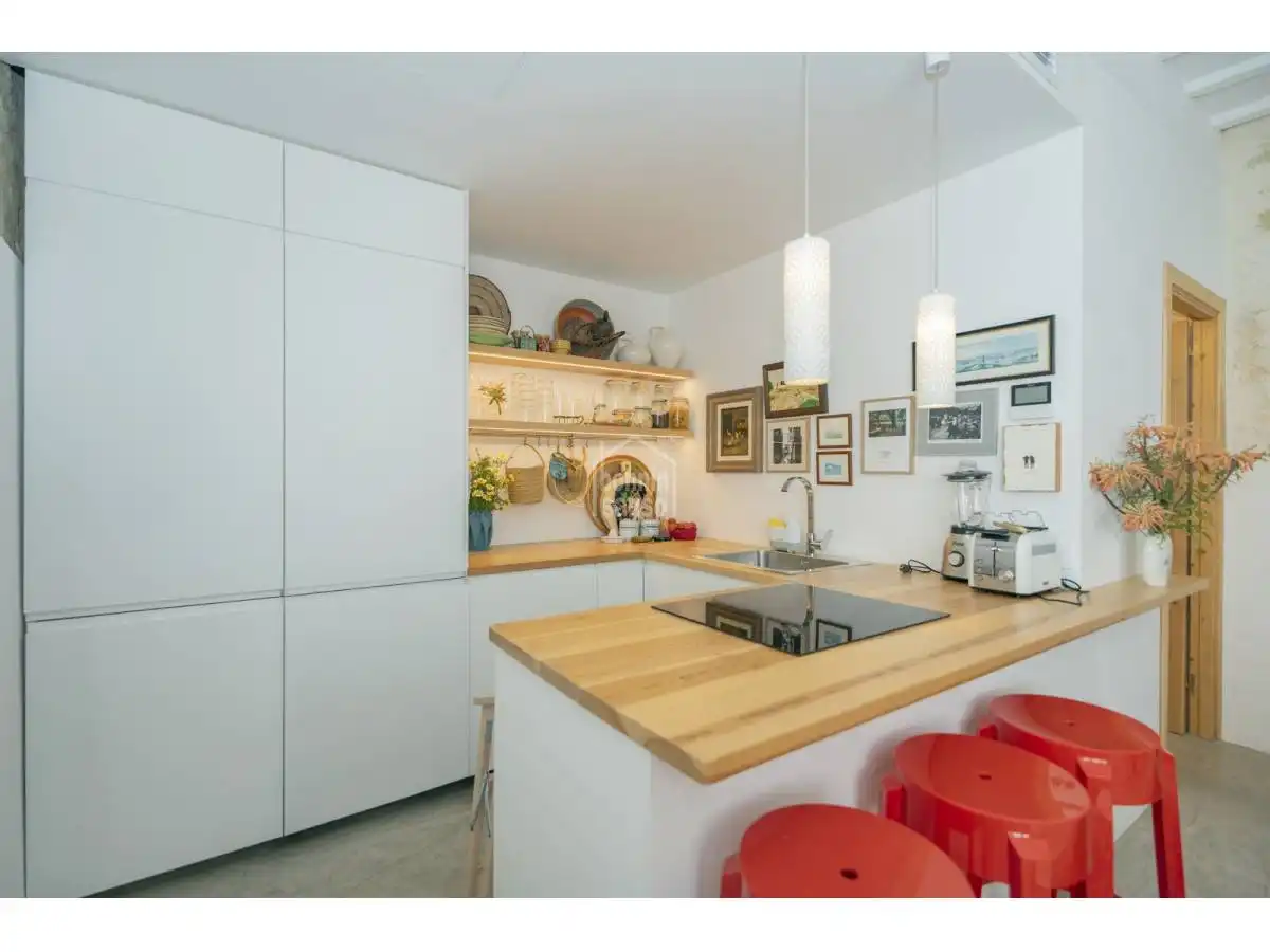Cocina de Apartamento en venta en Alaior con Calefacción, Terraza y Amueblado
