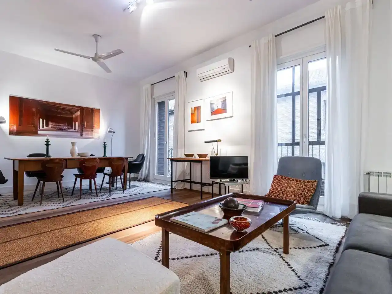 Sala de estar de Apartamento de alquiler en Centro