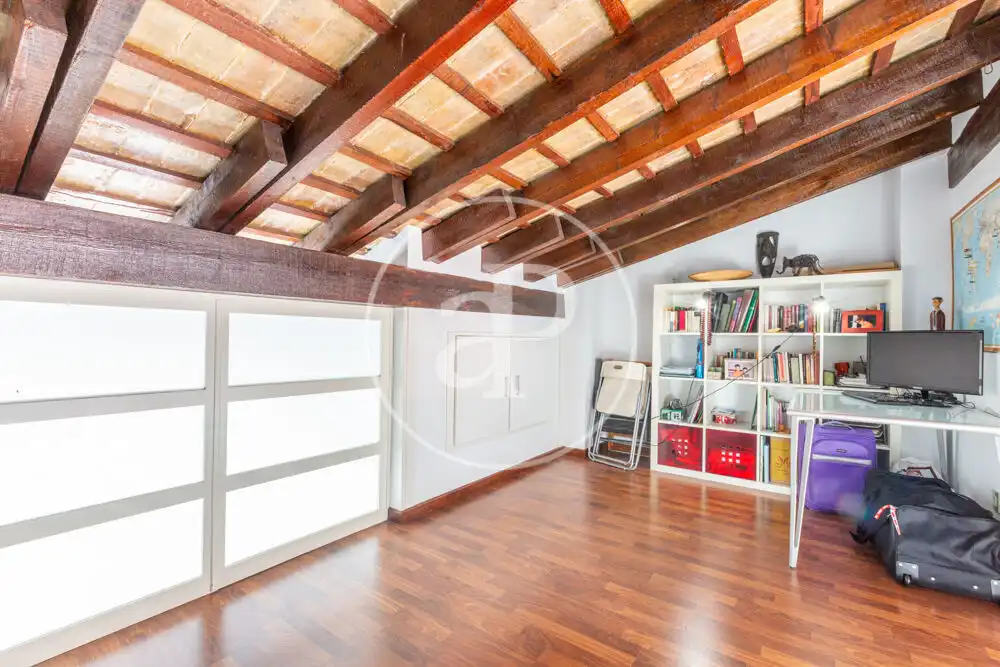 Sala de estar de Ático en venta en Valencia con Aire acondicionado, Calefacción y Terraza
