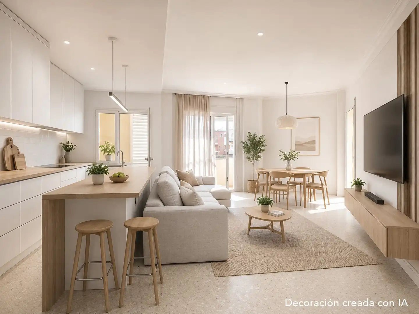 Sala de estar de Piso en venta en Algeciras con Aire acondicionado, Calefacción y Terraza