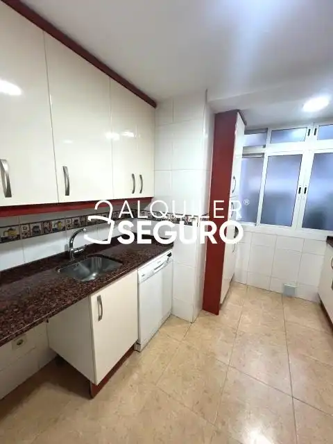 Kitchen of Flat for rent in Getafe  with Air Conditioner, Heating and Terrace