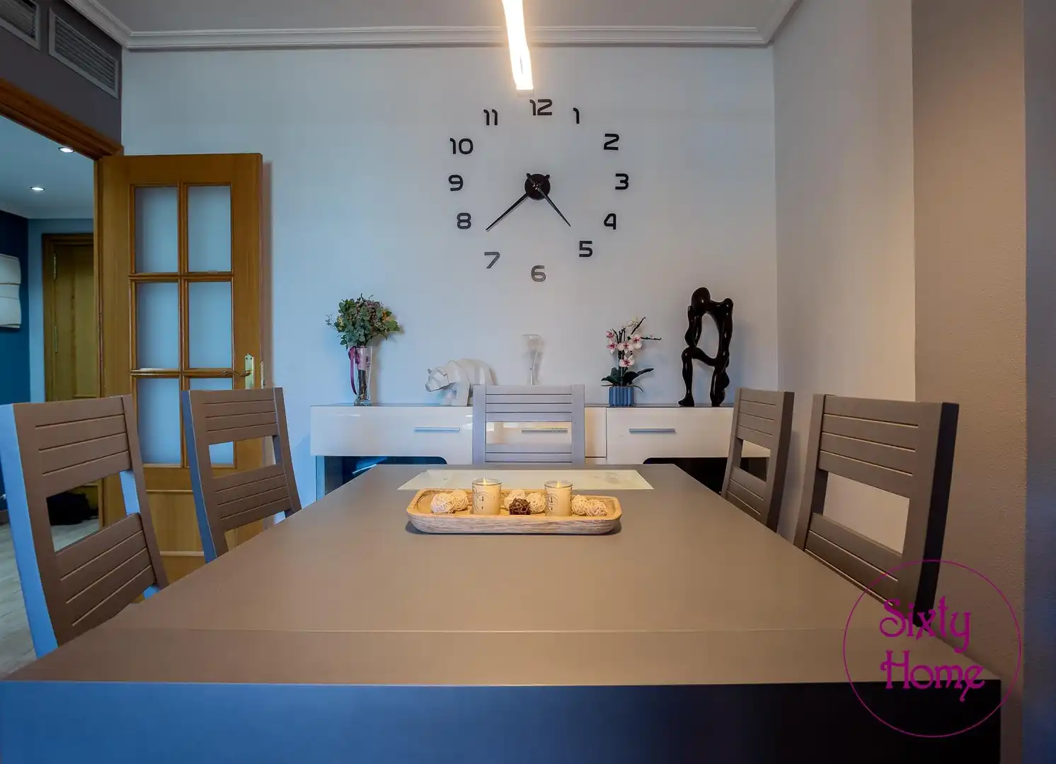 Dining room of Flat for sale in Zaragoza  with Air Conditioner, Heating and Terrace