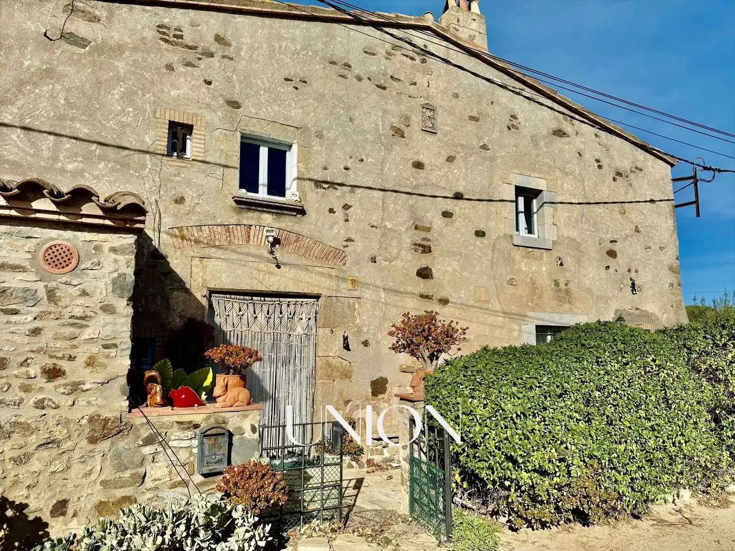 Vista exterior de Finca rústica en venta en Vall-llobrega con Calefacción, Jardín privado y Terraza