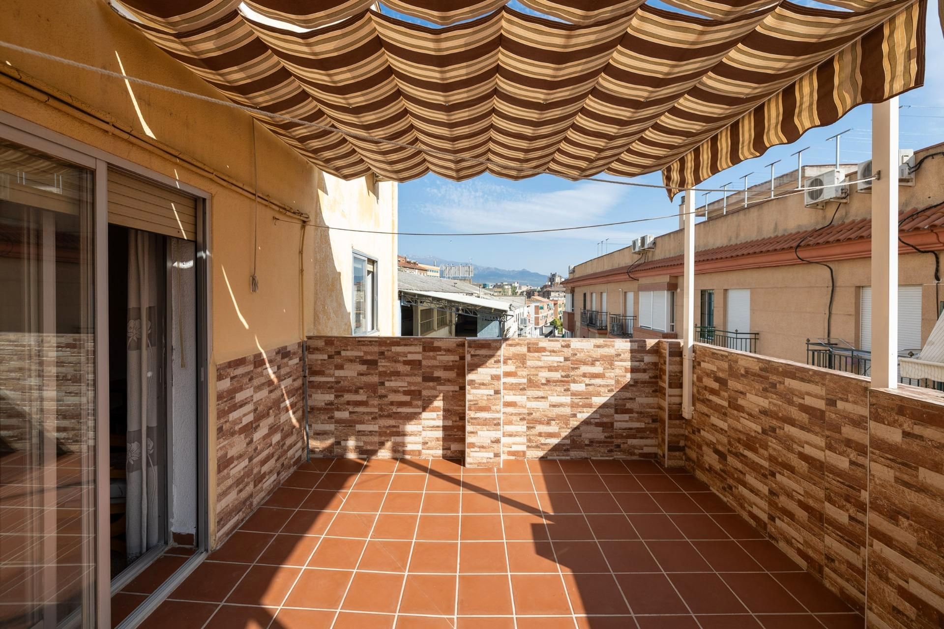 Terrace of Flat for sale in  Granada Capital  with Air Conditioner and Terrace