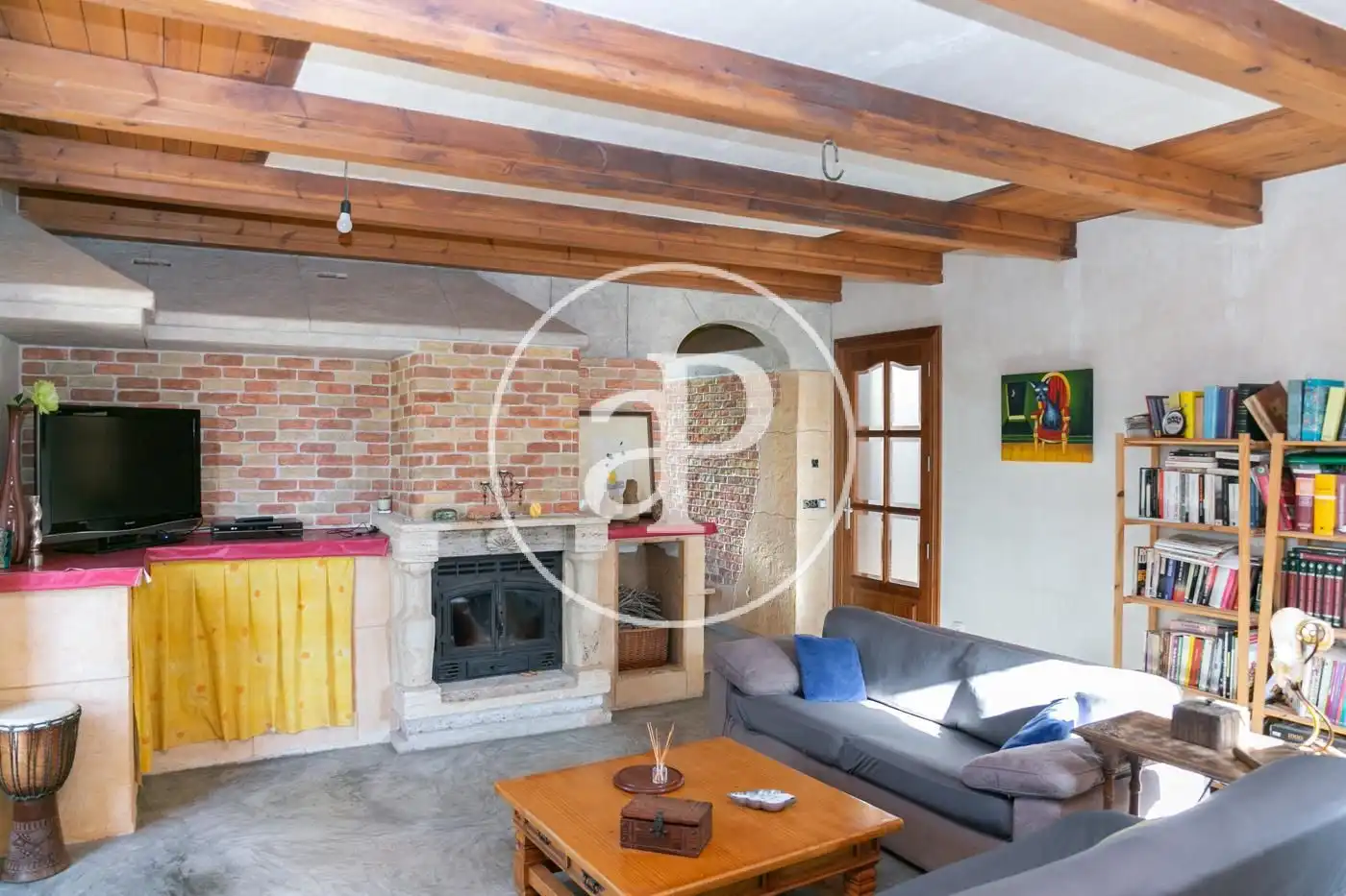 Living room of Houses for sale in Felanitx  with Air Conditioner, Heating and Private garden