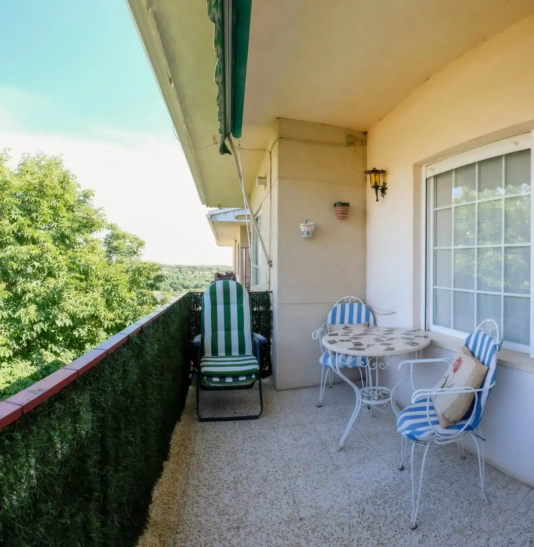 Terrassa de Pis en venda en Collado Mediano amb Aire condicionat, Calefacció i Jardí privat
