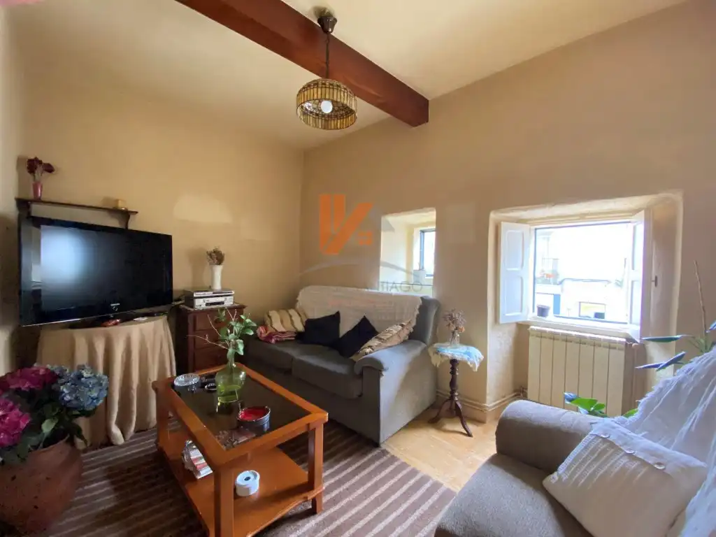 Wohnzimmer von Haus oder Chalet zum Verkauf in Santiago de Compostela 