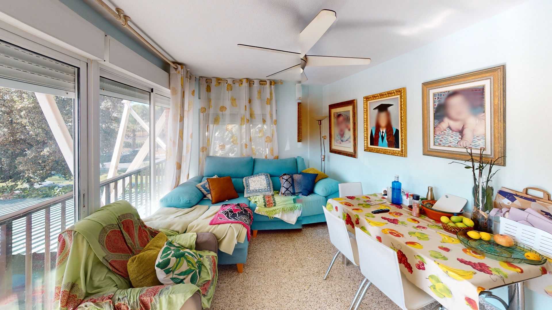 Sala d'estar de Pis en venda en Alicante / Alacant amb Moblat