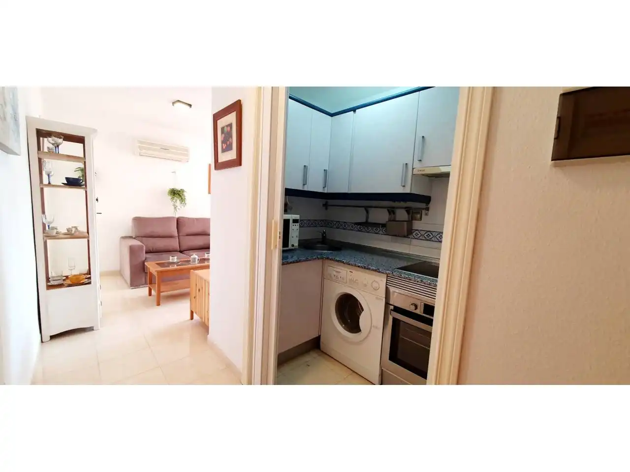 Cuina de Apartament en venda en Vícar amb Aire condicionat, Calefacció i Terrassa