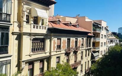 Exterior view of Flat for sale in  Madrid Capital  with Air Conditioner and Terrace