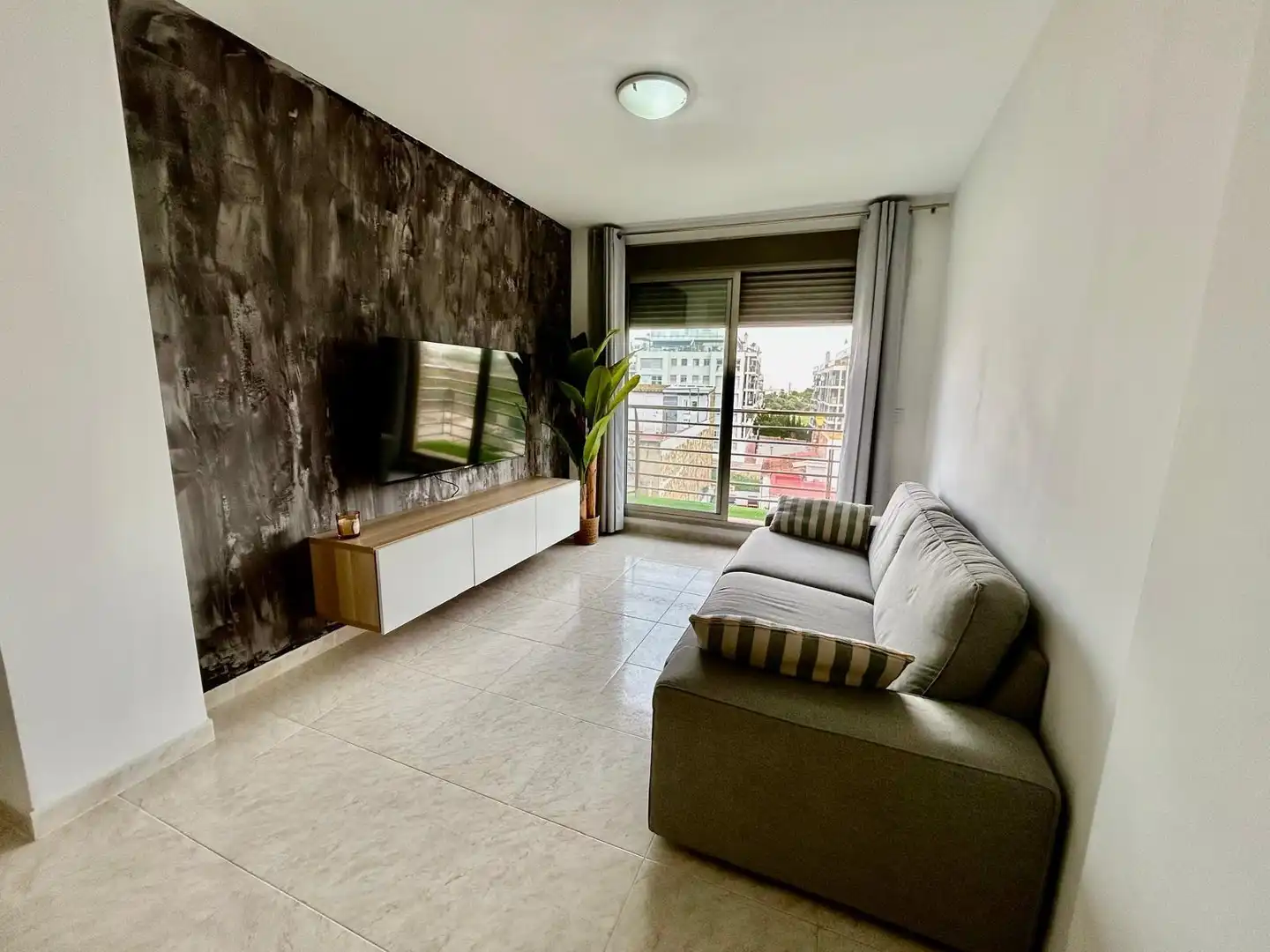 Living room of Flat for sale in La Ràpita  with Air Conditioner, Heating and Terrace