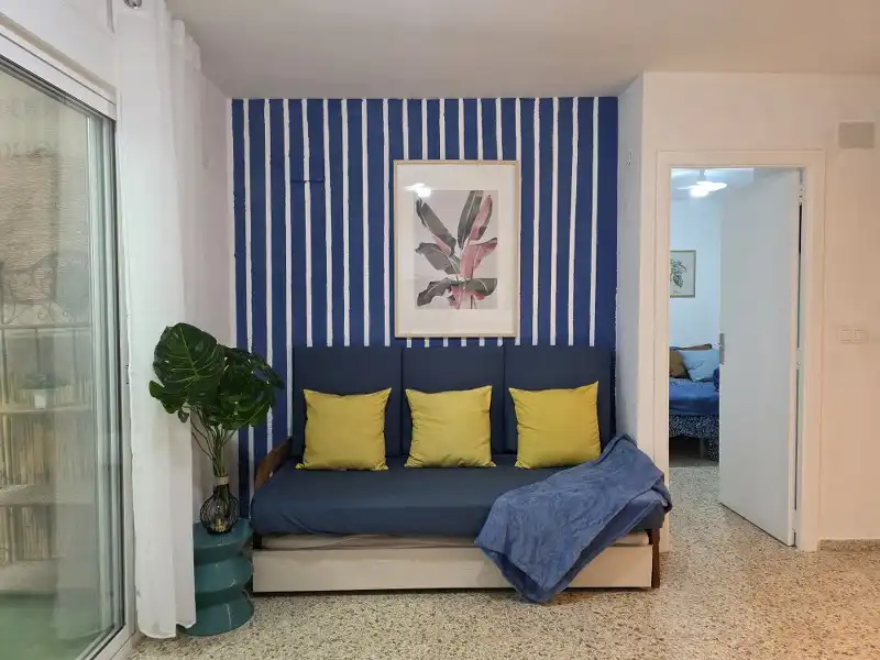 Sala de estar de Apartamento en venta en Cullera con Terraza, Amueblado y Horno
