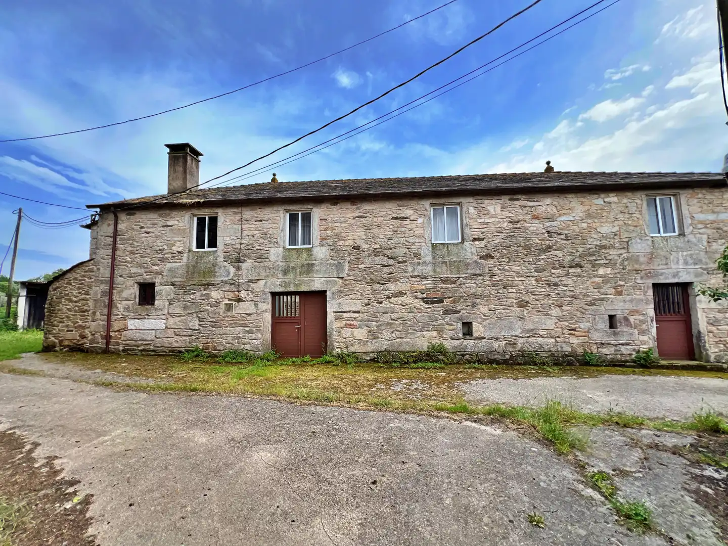 Vista exterior de Casa o xalet en venda en Friol