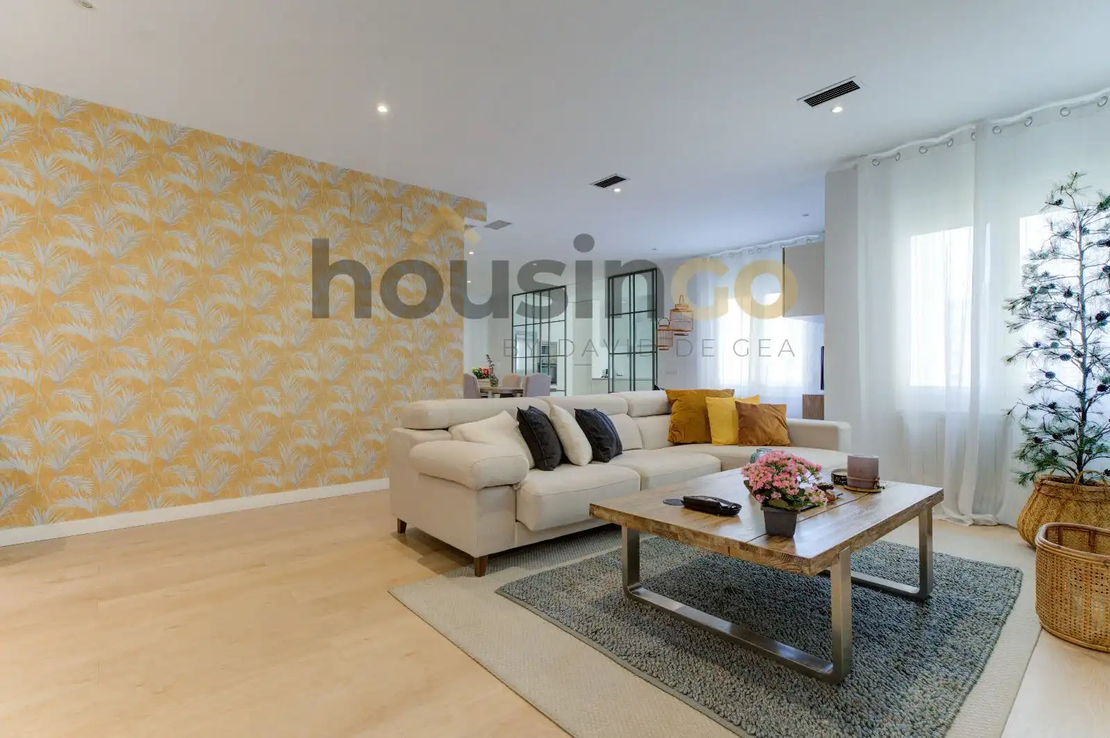 Wohnzimmer von Wohnung zum Verkauf in Madrid mit Klimaanlage, Heizung und Parkett
