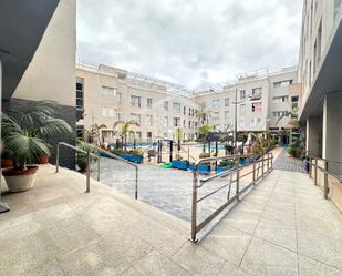 Außenansicht von Wohnung miete in Gáldar mit Schwimmbad