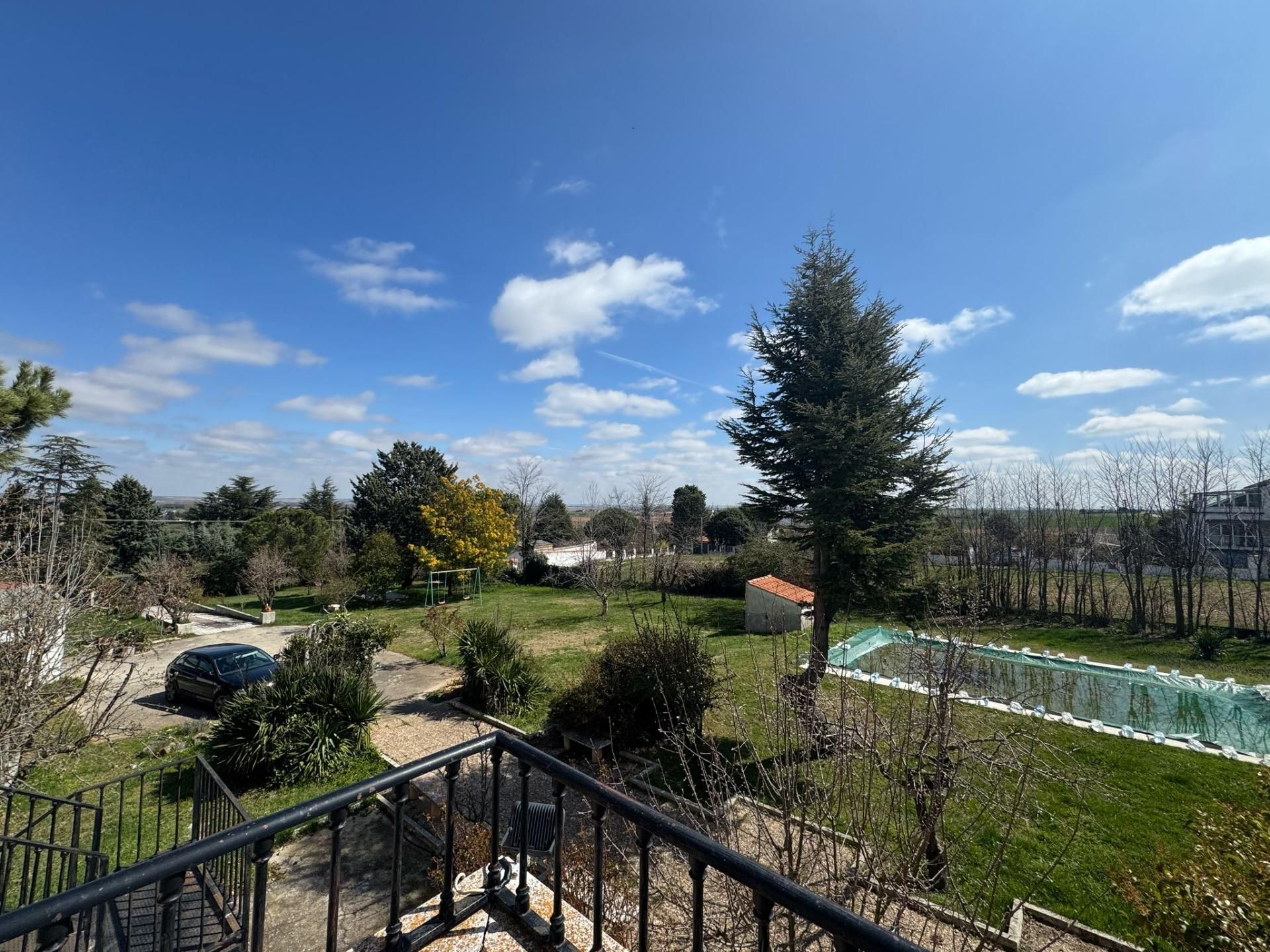 Jardí de Finca rústica en venda en Calvarrasa de Abajo amb Calefacció, Jardí privat i Piscina