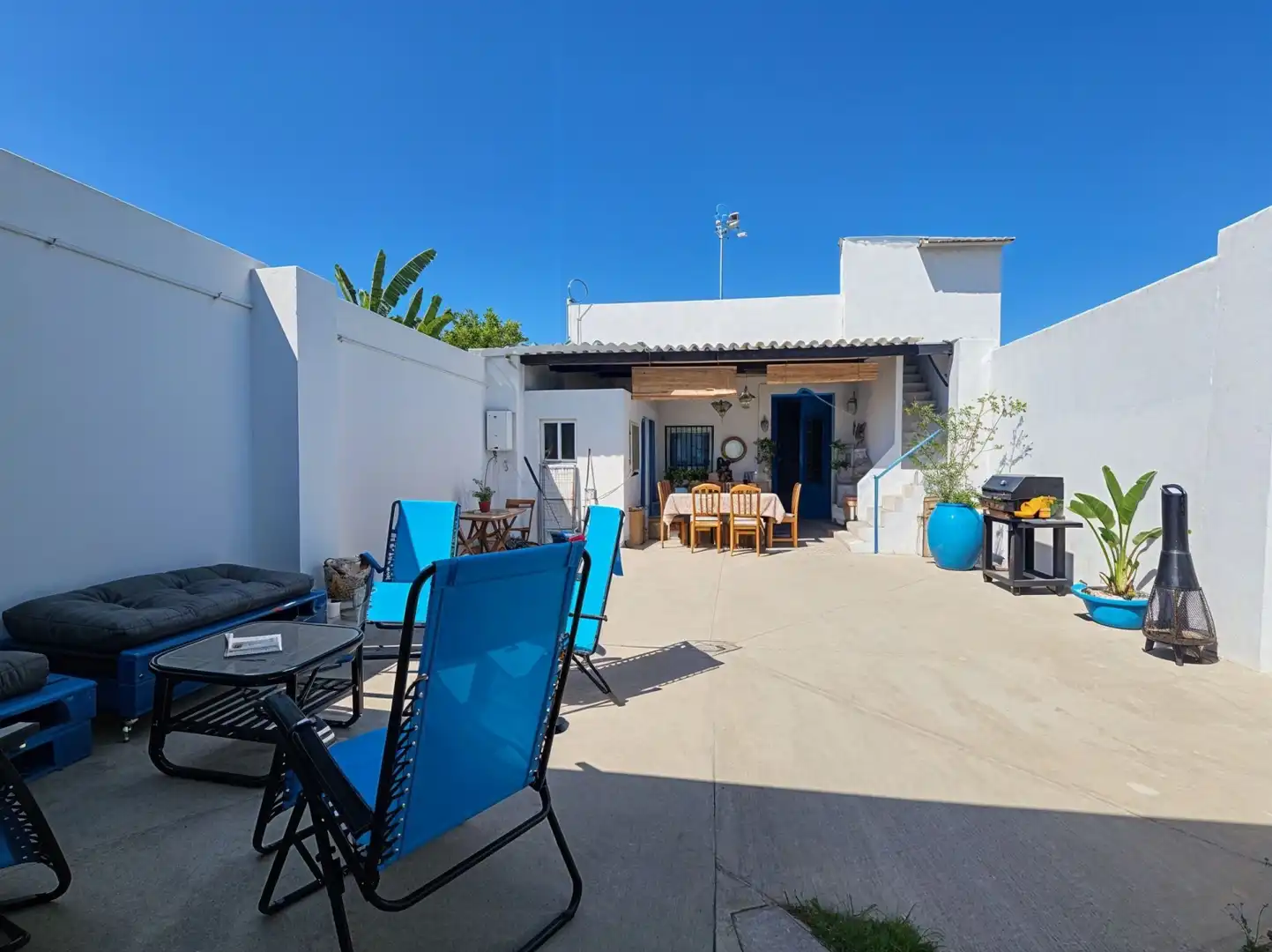 Terrassa de Casa o xalet en venda en Sueca amb Aire condicionat, Jardí privat i Terrassa