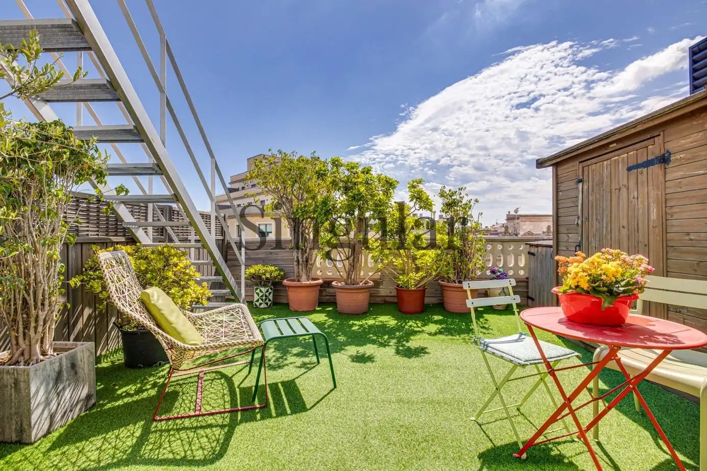 Attique avec terrasse à vendre à Eixample