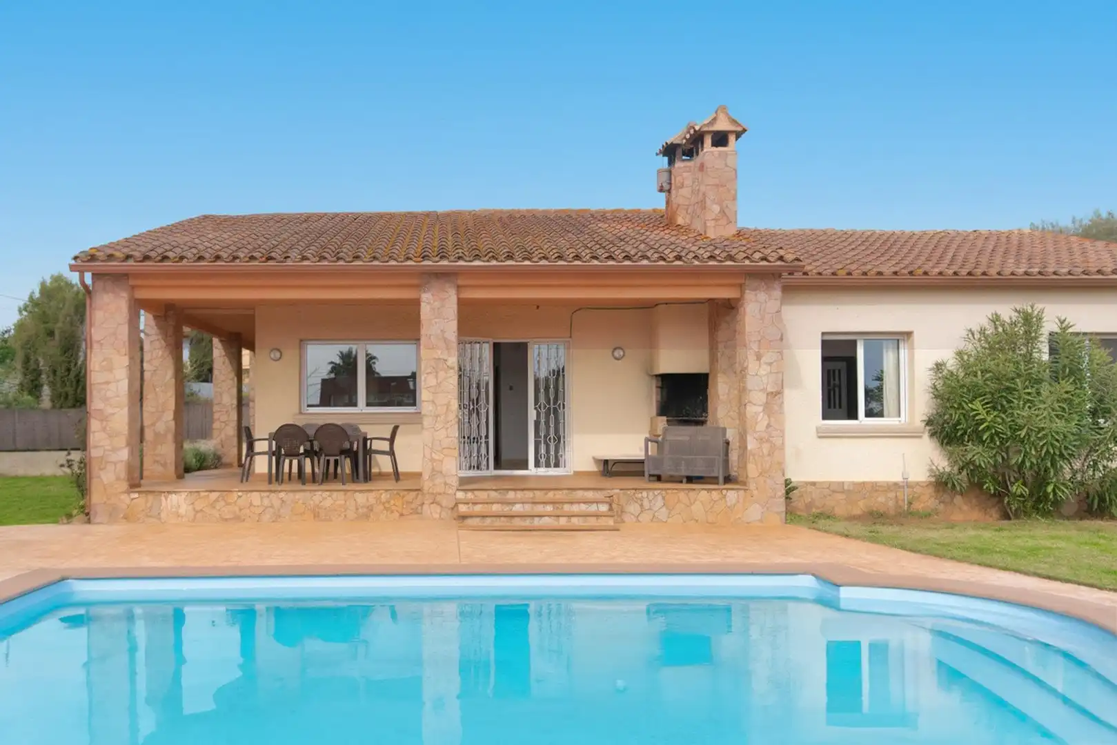 Piscina de Casa o xalet de lloguer en Puig Ses Forques - Torre Colomina