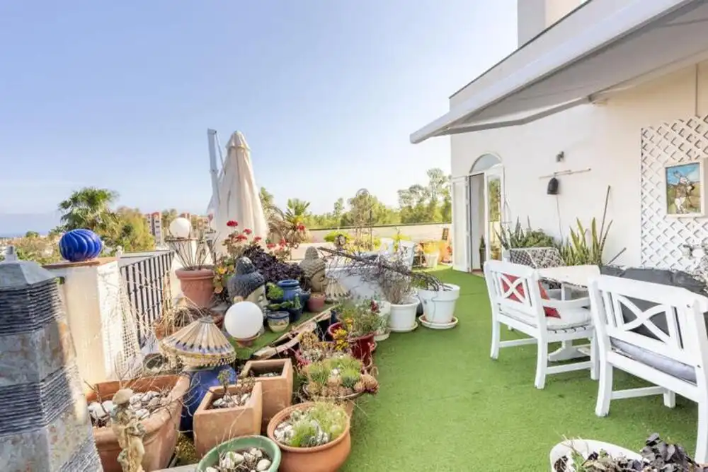 Terrasse von Dachboden zum Verkauf in Atalaya mit Terrasse, Schwimmbad und Alarm