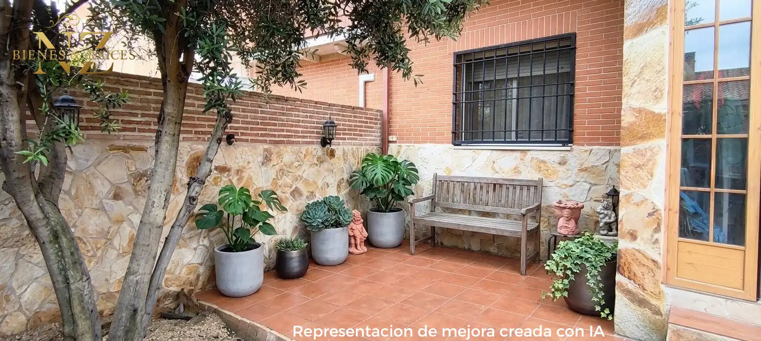 Terrassa de Casa o xalet en venda en Yuncos amb Aire condicionat, Calefacció i Jardí privat