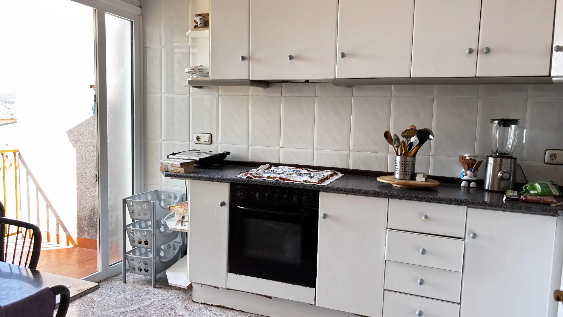 Cocina de Casa adosada en venta en Traiguera con Aire acondicionado, Calefacción y Jardín privado