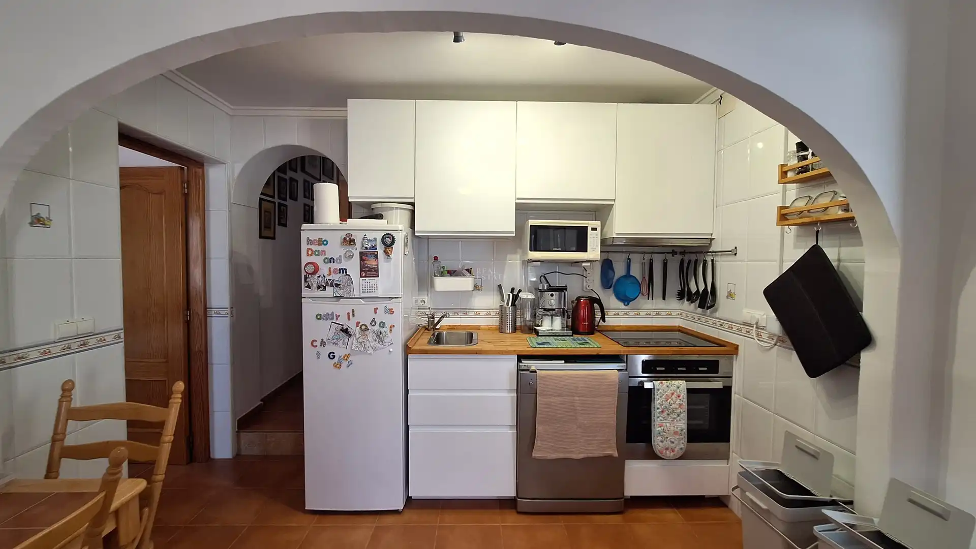 Kitchen of Houses for sale in El Ràfol d'Almúnia  with Air Conditioner, Heating and Terrace