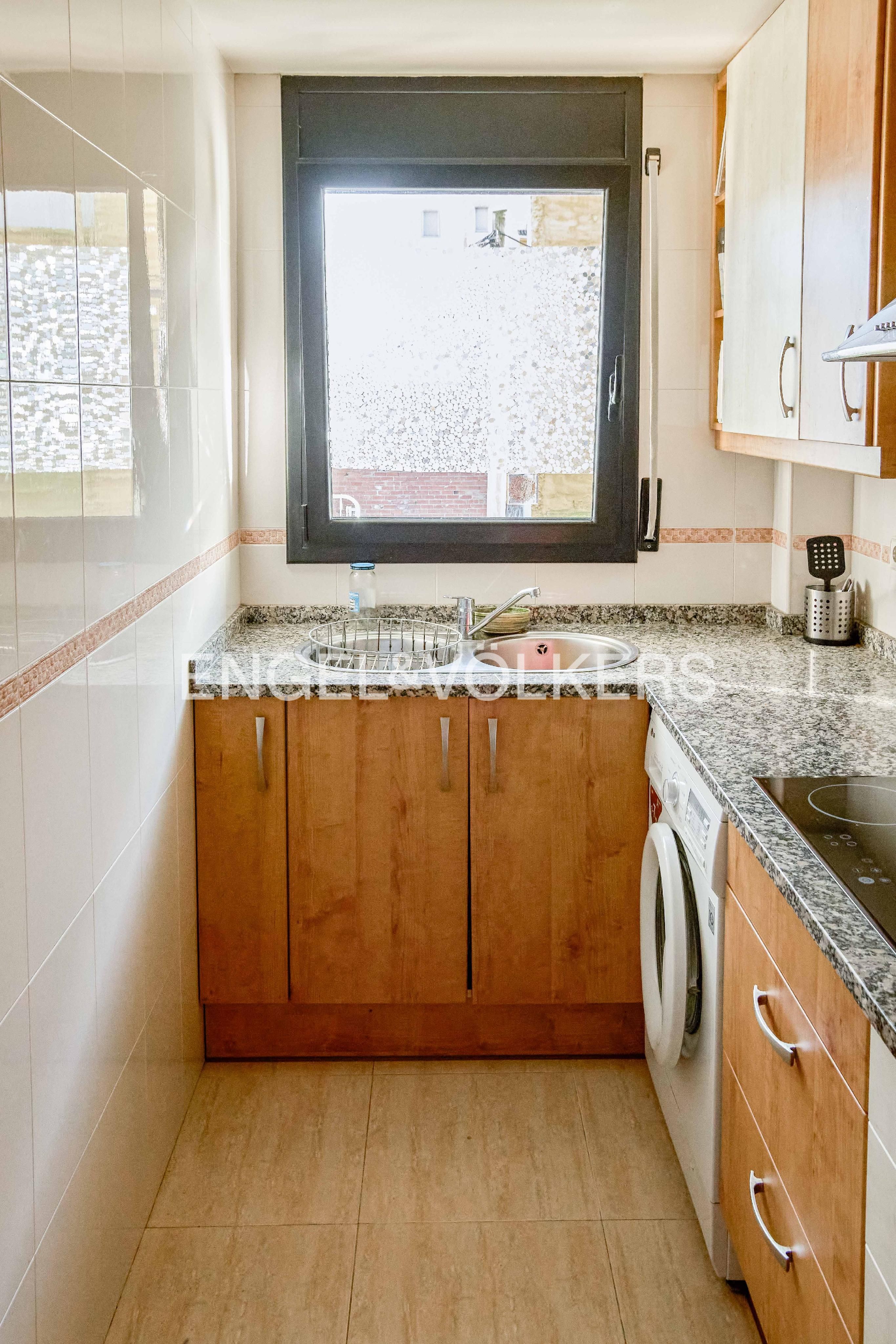 Kitchen of Flat for sale in Tordera  with Air Conditioner, Heating and Parquet flooring
