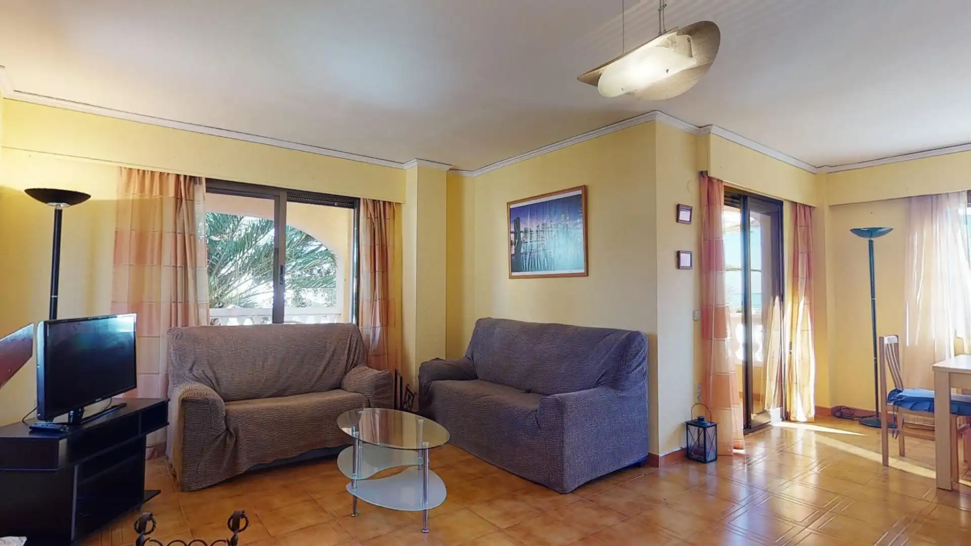Sala de estar de Casa o chalet en venta en Xeraco con Calefacción, Jardín privado y Terraza