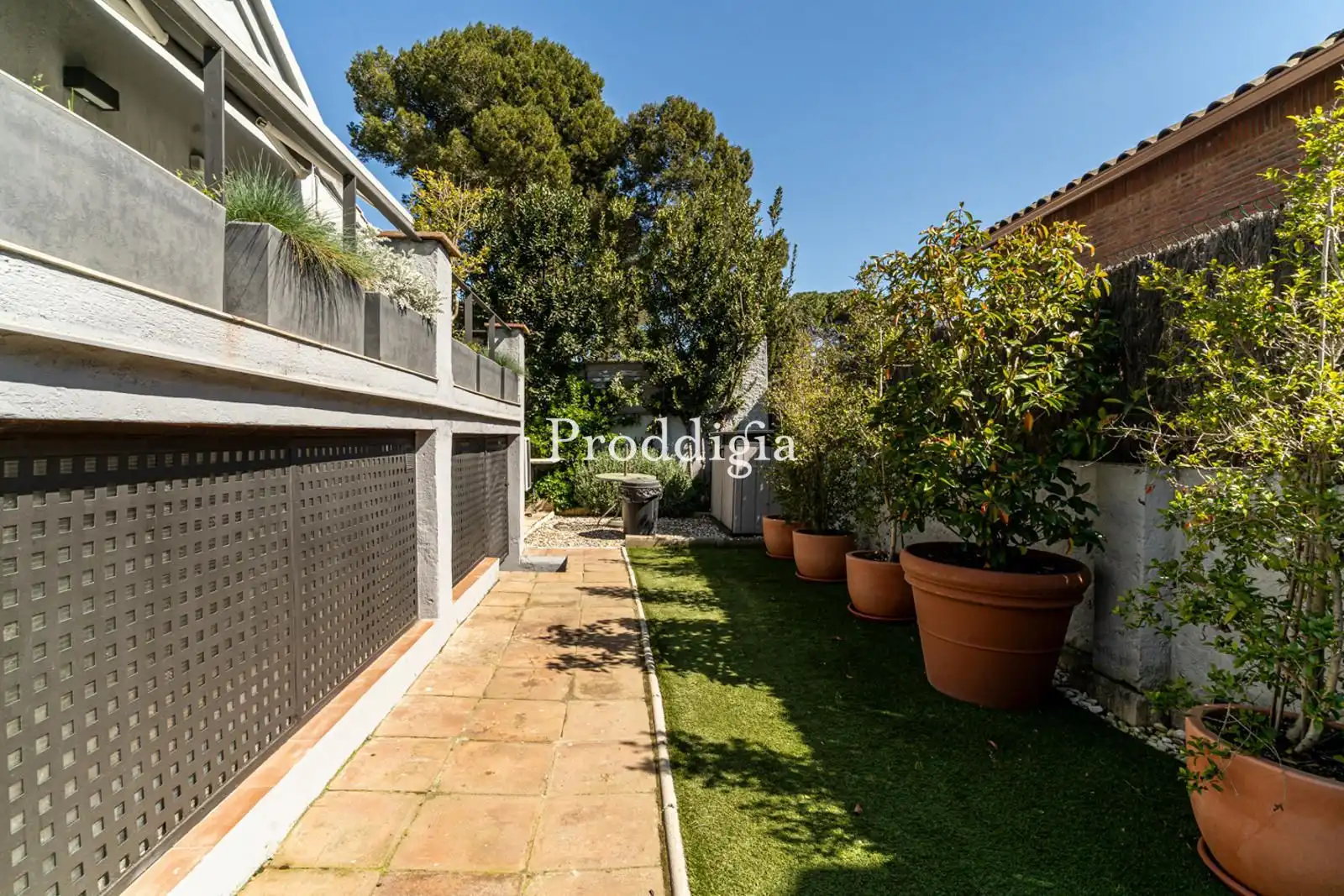 Garten von Haus oder Chalet zur Miete in Sant Cugat del Vallès mit Heizung, Terrasse und Schwimmbad
