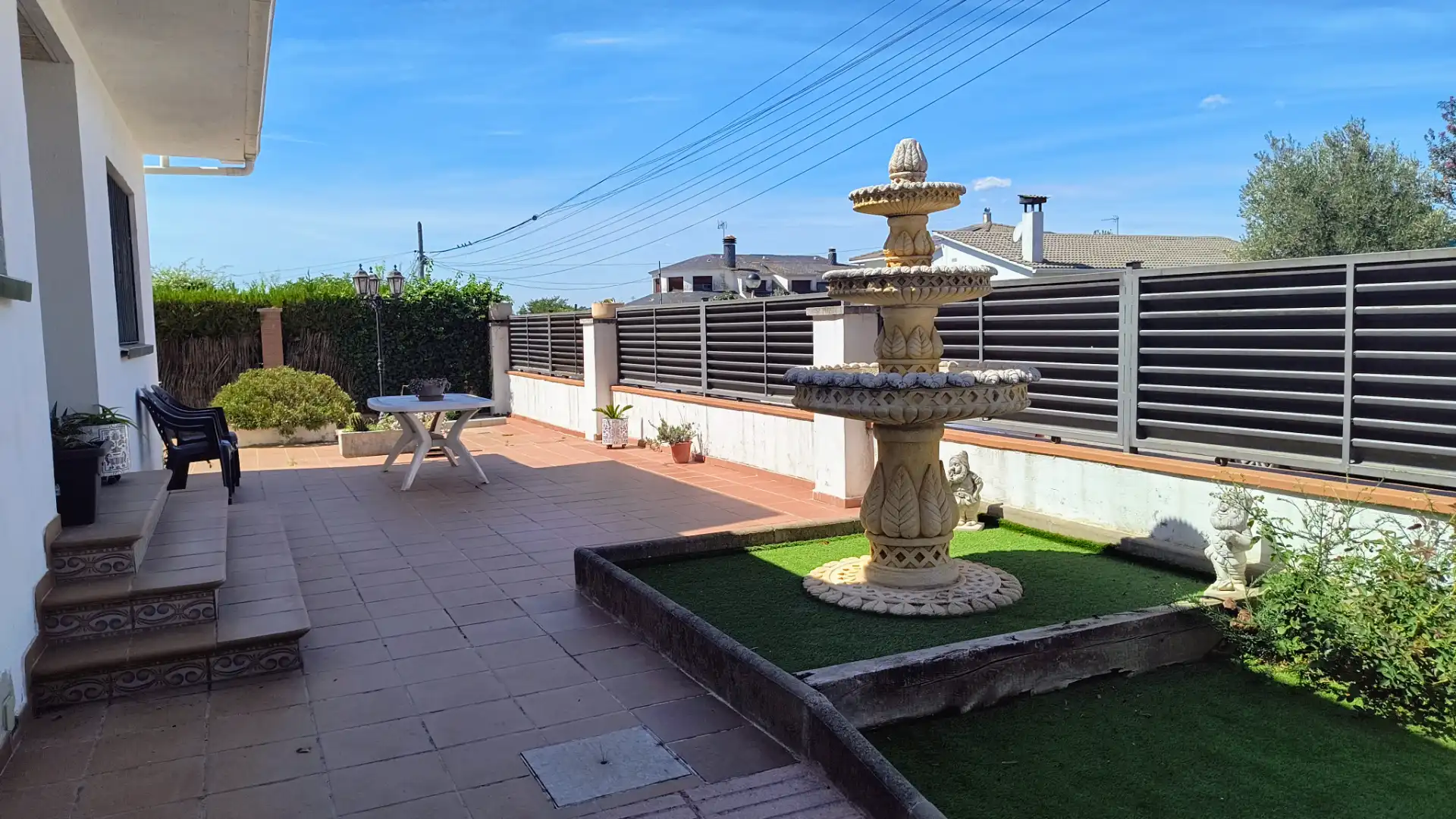 Terrassa de Casa o xalet en venda en Llinars del Vallès amb Aire condicionat, Calefacció i Jardí privat