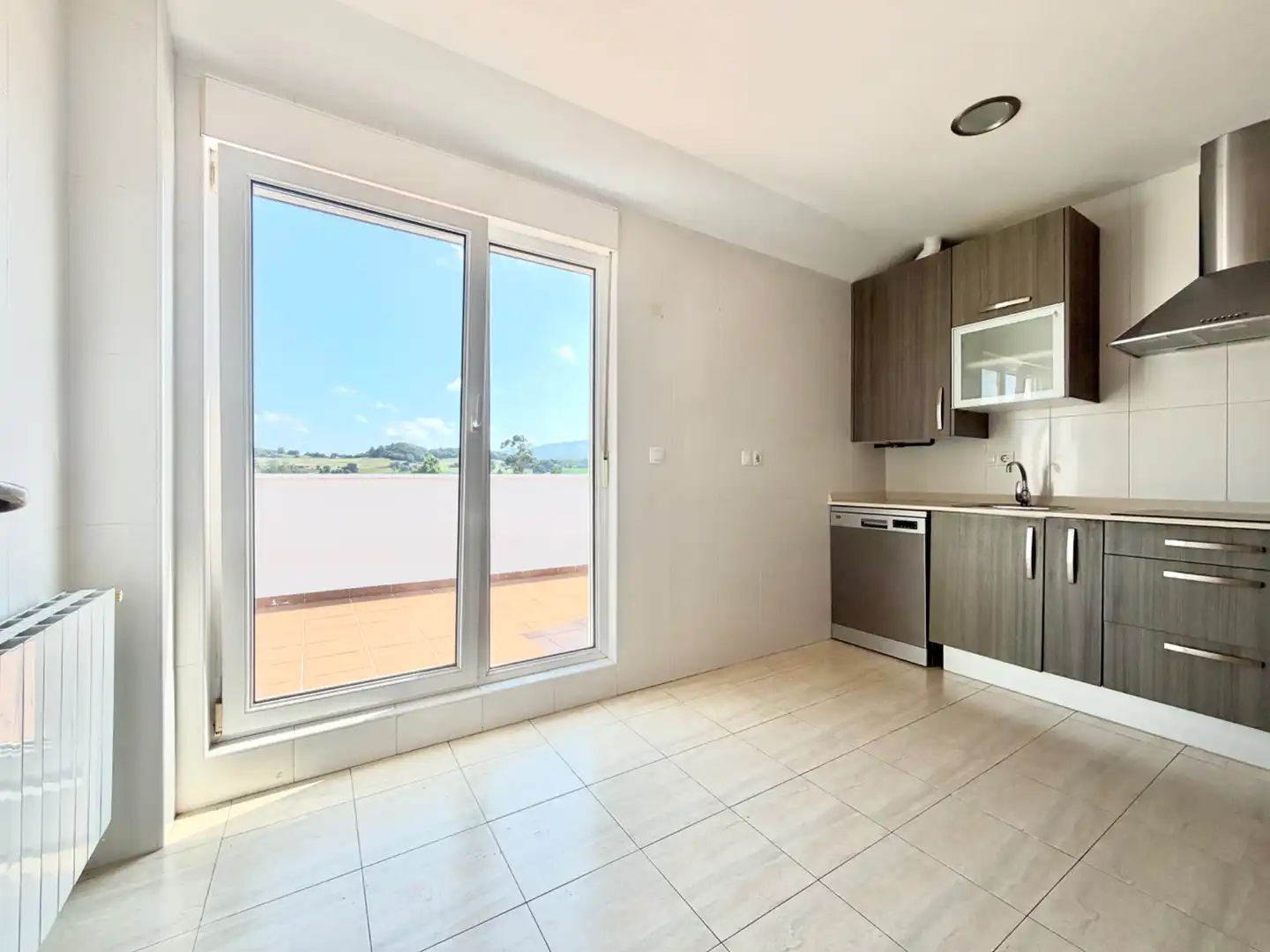 Kitchen of Attic for sale in Entrambasaguas  with Heating, Terrace and Storage room